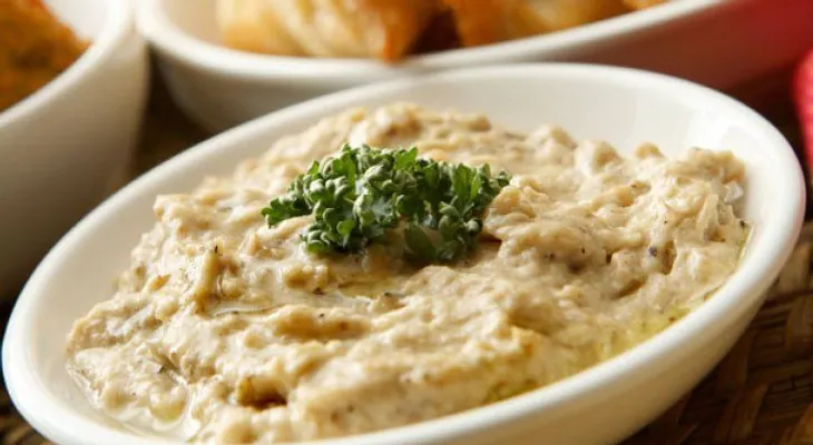 Crema de berenjenas saludable (Baba Ganouj)