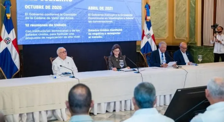 Gobierno reafirma defensa del arroz nacional ante EE. UU.