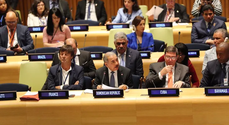  Presidente Danilo Medina pide ante la ONU creación de fondo para ayudar naciones afectadas por Irma 