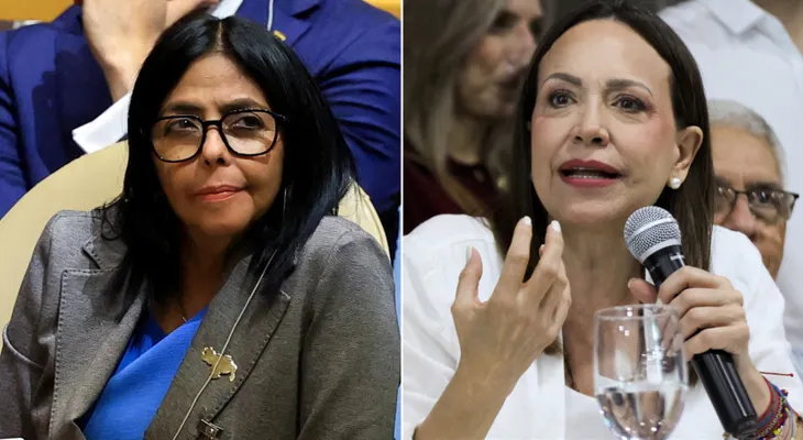 Delcy Rodríguez agradece a Trump mientras la oposición denuncia intentos frustrados del retorno de Machado a Venezuela
