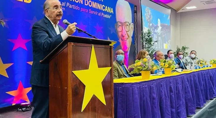 Danilo dice que "el PLD está de vuelta", para retornar al Poder en el 2024