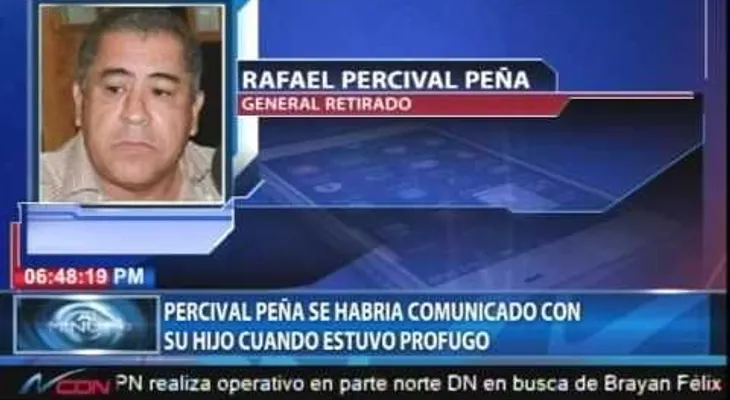 Percival Peña se habría comunicado con su hijo a través de un intermediario (VIDEO)