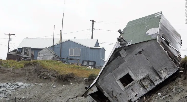 La tragedia del pueblo construido sobre hielo que desaparecerá muy pronto