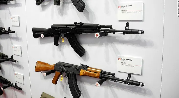 Los rifles rusos Kalashnikov AK-47 ahora serán ?Made in USA?
