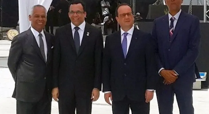  Navarro representa RD en inauguración centro memorial de trata y esclavitud