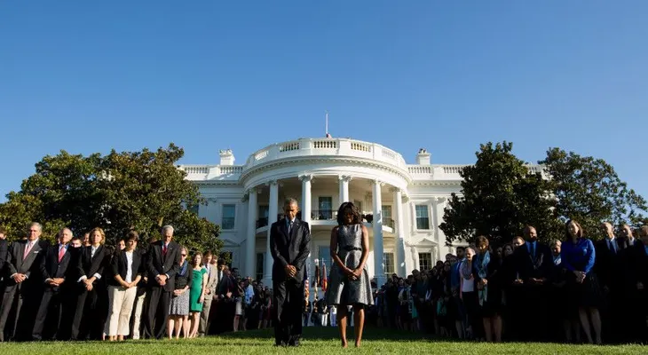 2015: imágenes de recordación a víctimas 11 de septiembre en Estados Unidos