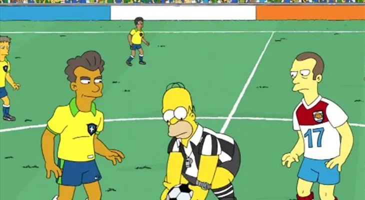 Los Simpson pronostican al campeón del Mundial de Brasil