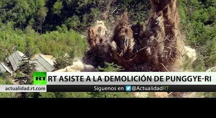 Así fue el desmantelamiento del polígono nuclear norcoreano