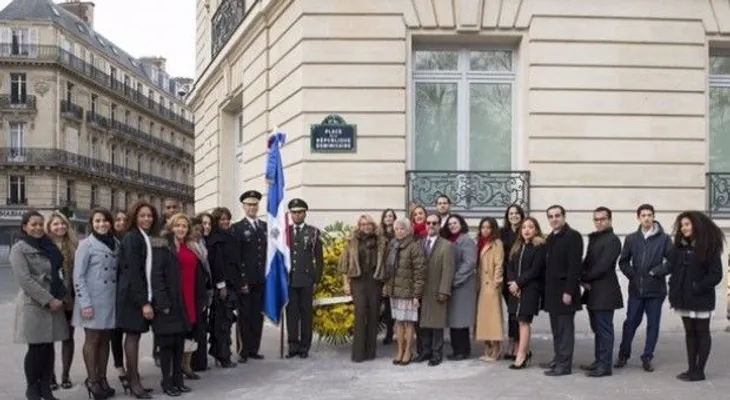 Embajada de RD en Francia conmemora 172 aniversario de la Independencia Nacional