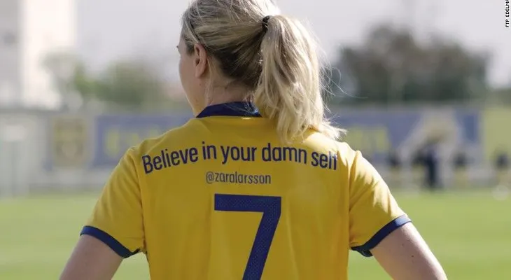 Los poderosos mensajes de la selección de fútbol femenina de Suecia para todas las mujeres