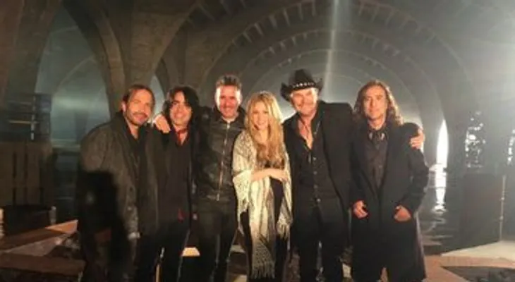 Maná graba video con Shakira (Video)