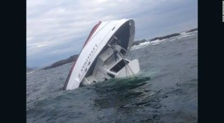 Pareja recuerda el horror al salvar a 8 personas de un naufragio en Canadá