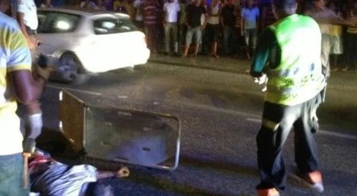Un dominicano muere destrozado por una yipeta 