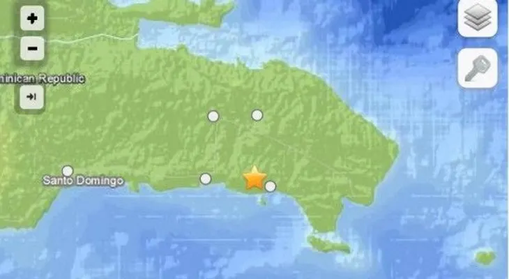 Temblor magnitud 4.4 se sacude La Romana