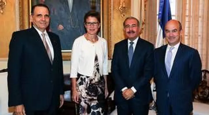 Danilo recibe a ejecutivos de Citigroup para Latinoamérica