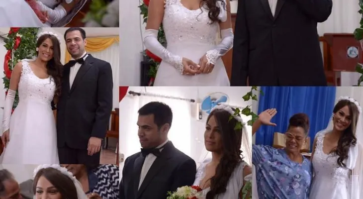 Roberto Ángel y Caroline Aquino se casan 