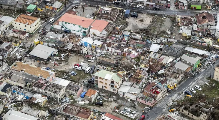 Estas fotos muestran cómo quedaron las islas caribeñas arrasadas por el huracán Irma