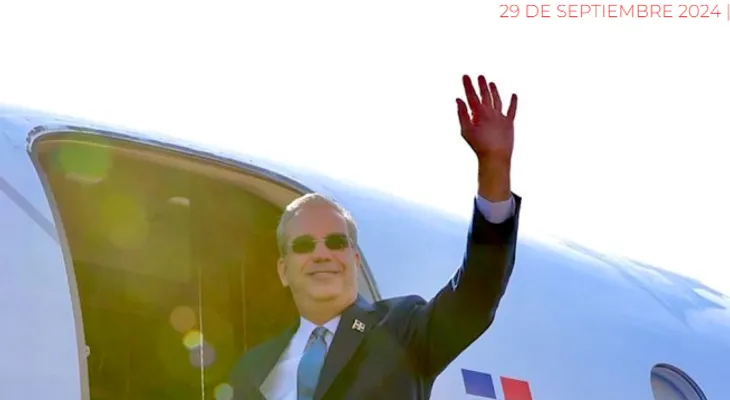 Presidente Abinader viaja este lunes a Ciudad de México