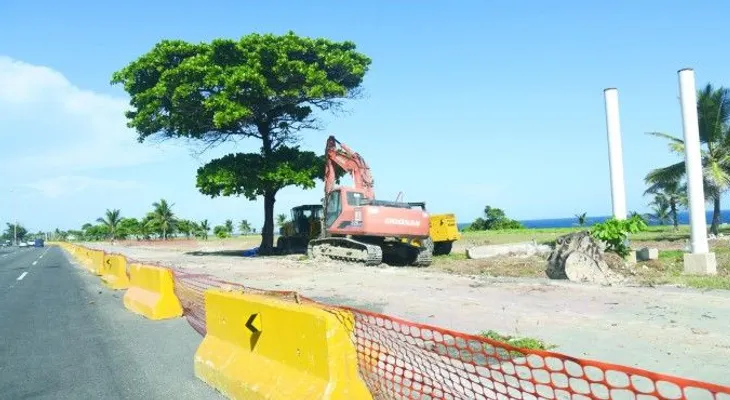 Obras Públicas dice trabajos en el Malecón están concluidos en un 90%