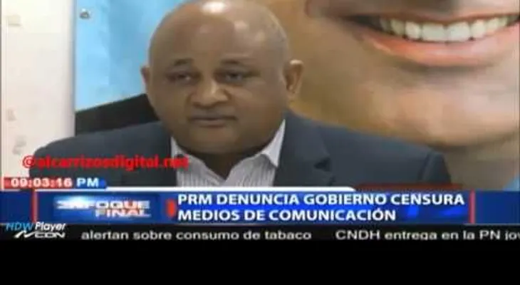 PRM acusa al Gobierno de Danilo, prohibir pasen documental (VIDEO) 