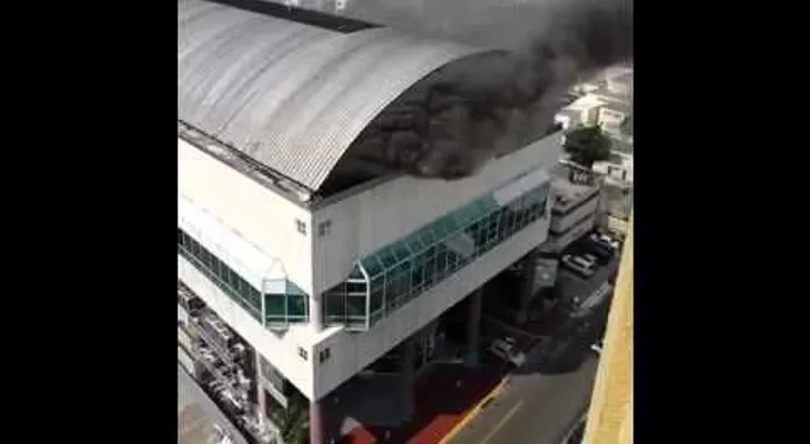 Incendio del gimnasio Club Body Shop (VIDEO)