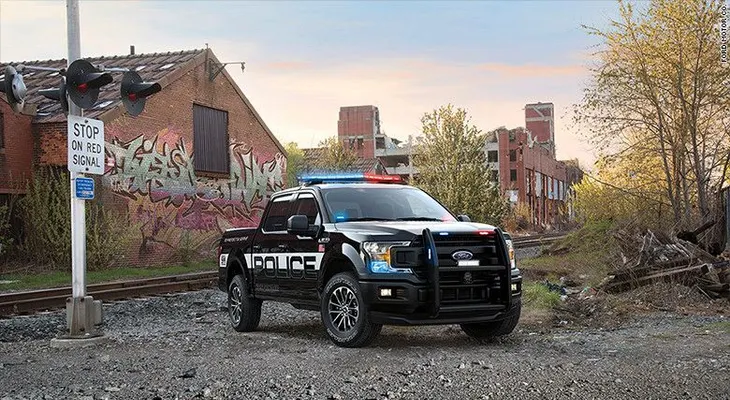 Esta es la primera pickup de Ford diseñada en exclusiva para la policía