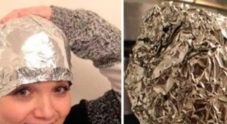 Si crees en los milagros, colócate papel de aluminio y esta mezcla antes de lavarte el pelo 