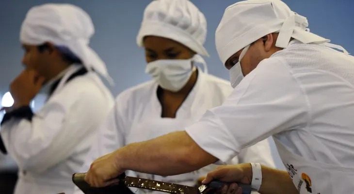Venezuela rompe un récord: fabricó la moneda de chocolate más grande del mundo