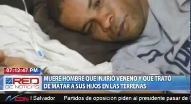 Muere hombre que dio veneno a sus 4 hijos e intentó suicidarse (VIDEO)