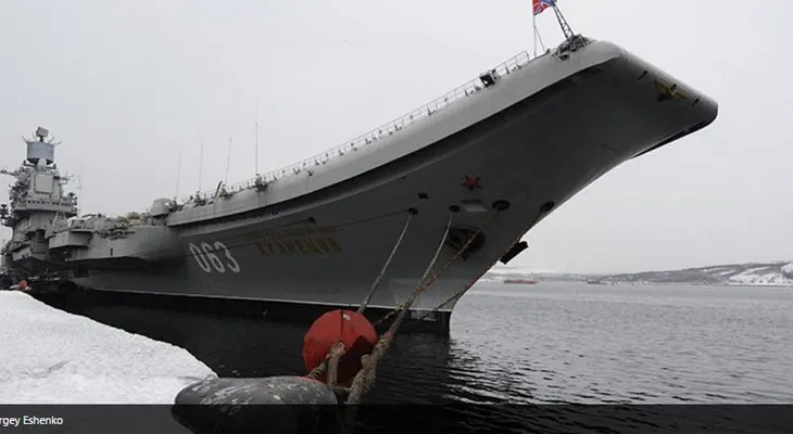 El único portaaviones ruso zarpa para Siria: ¿Cómo es el Admiral Kuznetsov?