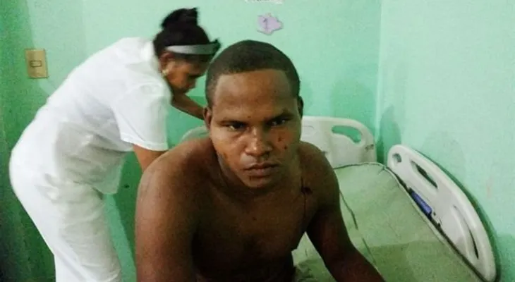 Hombre mata a machetazos a su padre Julio César Nova