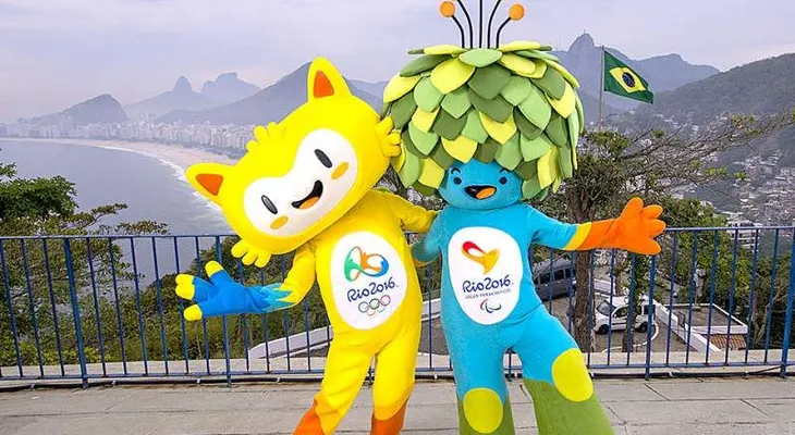 Un felino amarillo, mascota de Río 2016 