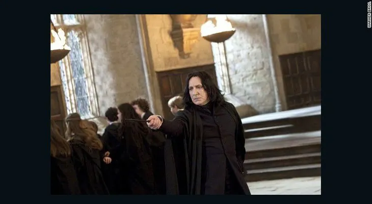 Muere el actor Alan Rickman, famoso por su papel de Snape en Harry Potter