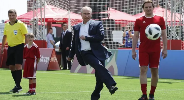 Olvida el fútbol: Vladimir Putin es el ganador de la Copa Mundial de Fútbol Rusia 2018