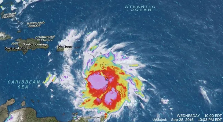 Tormenta tropical Matthew amenaza el Caribe