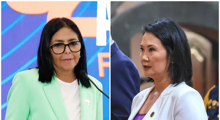 Delcy Rodríguez y Keiko Fujimori acuerdan coordinar el retorno seguro de venezolanos desde Perú