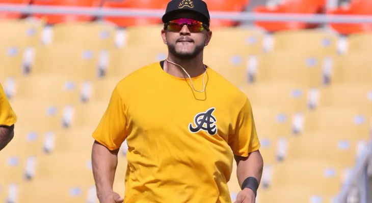 Juan Lagares muestra liderazgo y coraje como capitán aguilucho