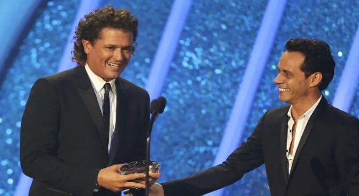 Carlos Vives y Marc Anthony hacen dueto por primera vez 