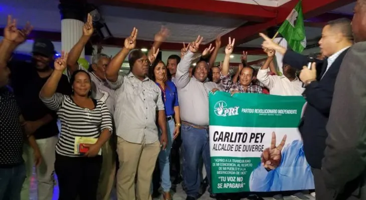 El PRI proclama a Carlito Pey candidato alcalde en Duvergé