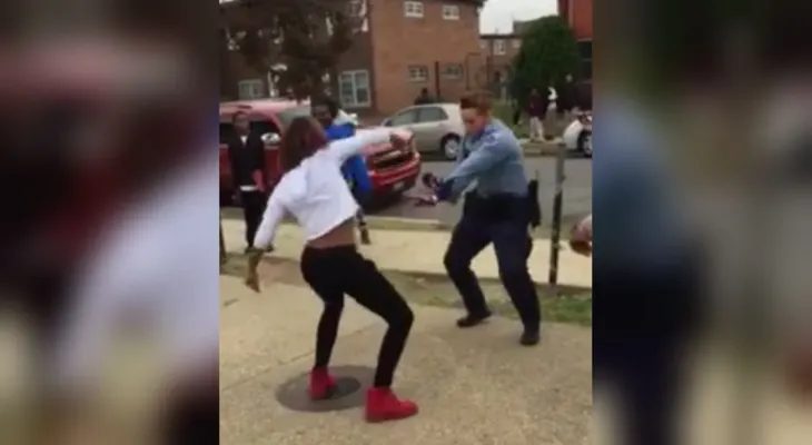 Policía soluciona una riña de la forma menos esperada... bailando