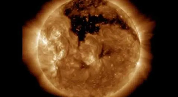 Se forma en el Sol un gigantesco agujero coronal (VIDEO)
