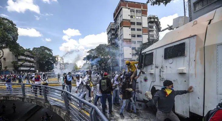 Detienen a 14 personas tras protestas en Venezuela