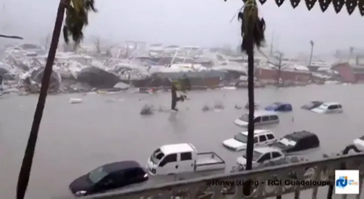  Huracán Irma destroza San Martín y Barbuda, donde deja al menos seis muertos 