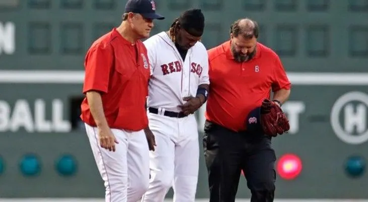 Hanley Ramírez se lesiona en revés de Boston; Gómez la saca