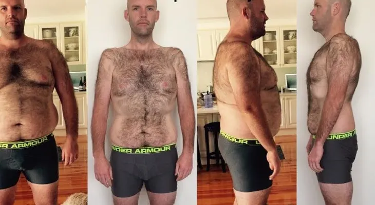 El australiano Andrew Taylor solo comió papas por 12 meses y redujo su peso de 151.7 a 99 kilogramos