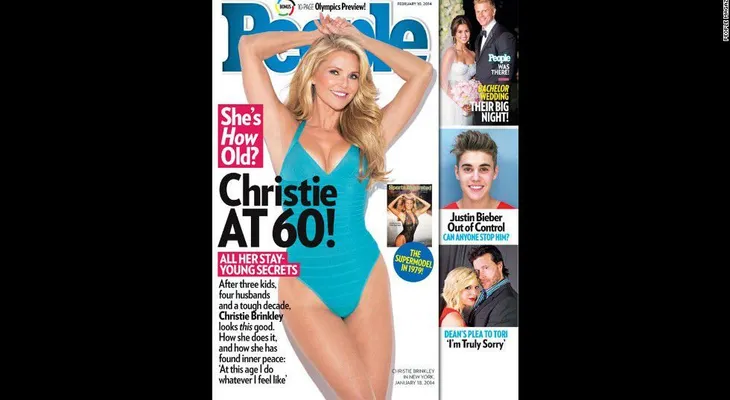 Así se ve en bikini la exmodelo Christie Brinkley a los 61 años