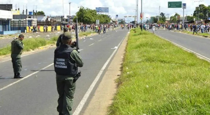 Autoridades reportan disturbios en oriente de Venezuela