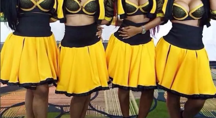 Acaban con bailarinas Águilas Cibaeñas; dicen parecen travestis
