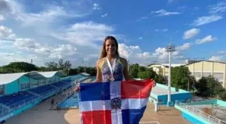 Victoria Garza hace historia: primera medalla para RD en clavados en los Centroamericanos