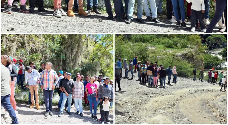 Comunitarios de La Higuera, Boca de los Arroyos, Hondo Valle, Los Gajitos y La Ciénaga reclaman arreglo de carretera